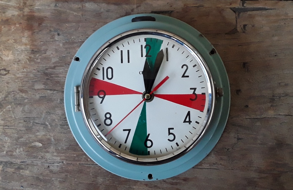 Vintage Ship Clock 